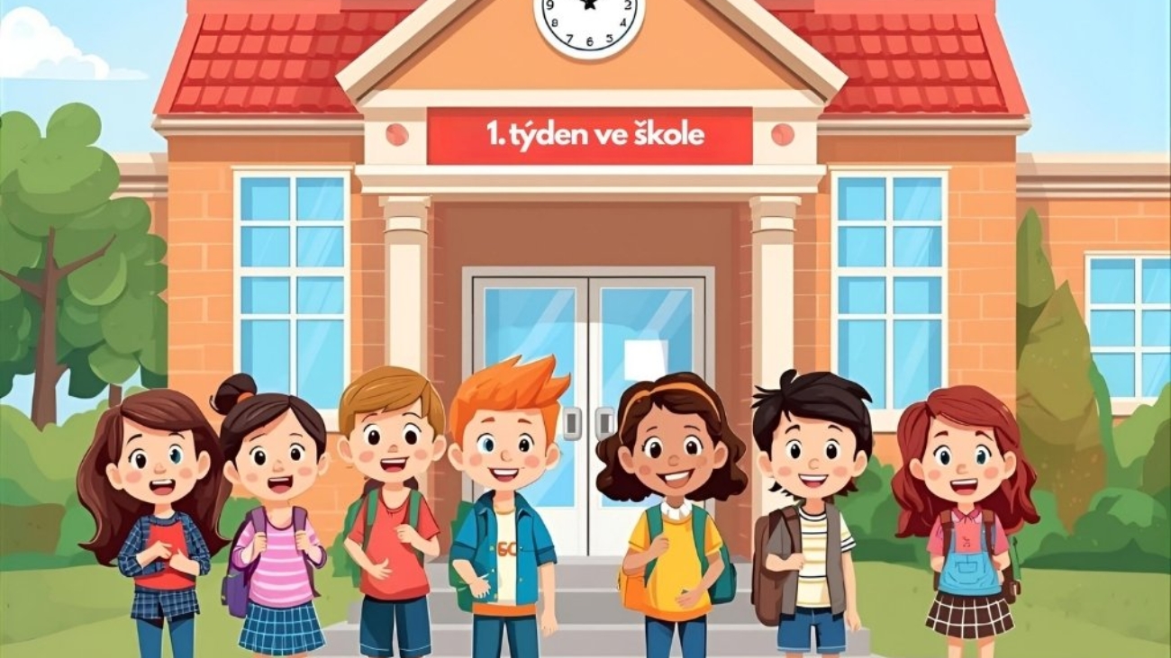 Obrázek První týden ve škole